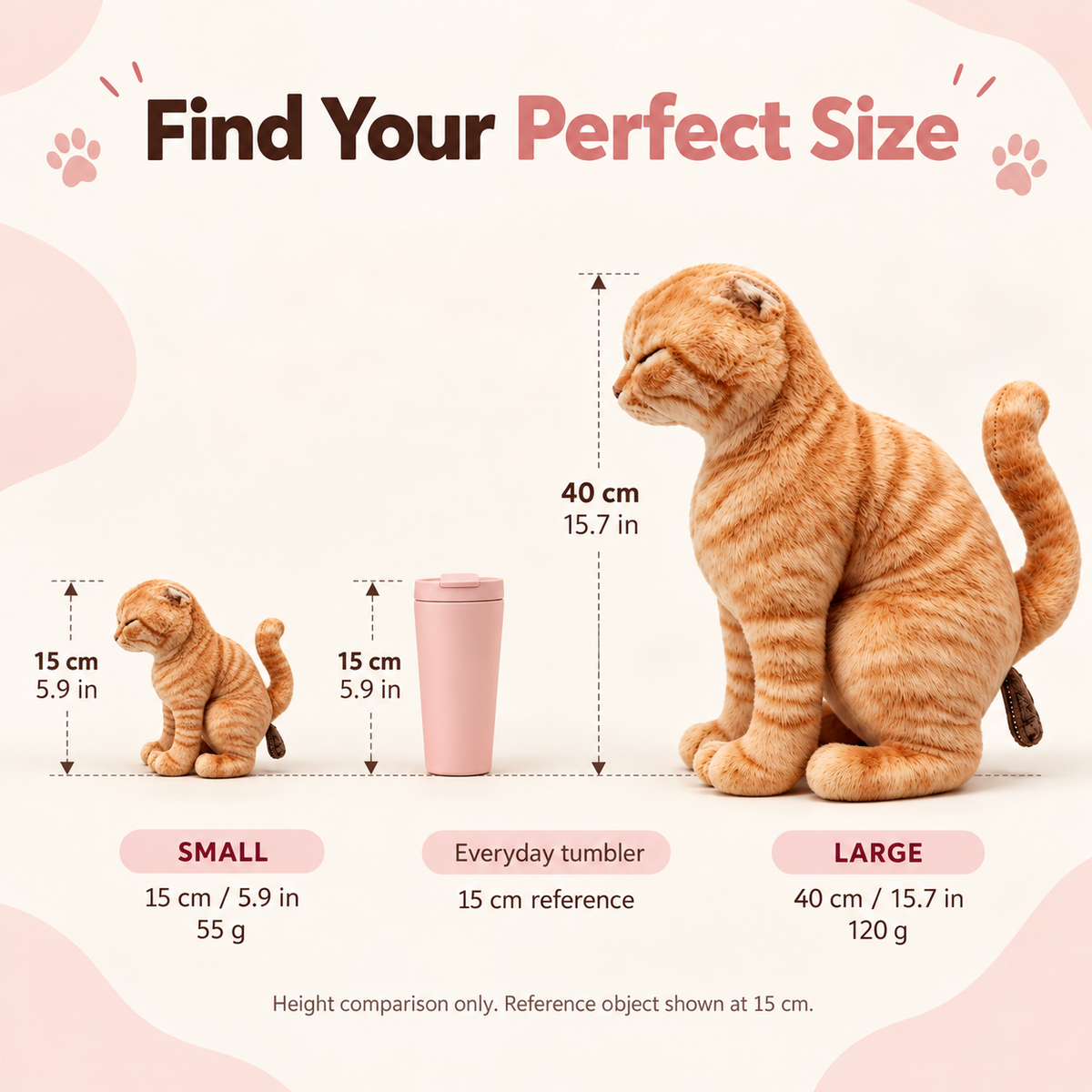 Poopoocat — Cheeky Orange Cat Plush